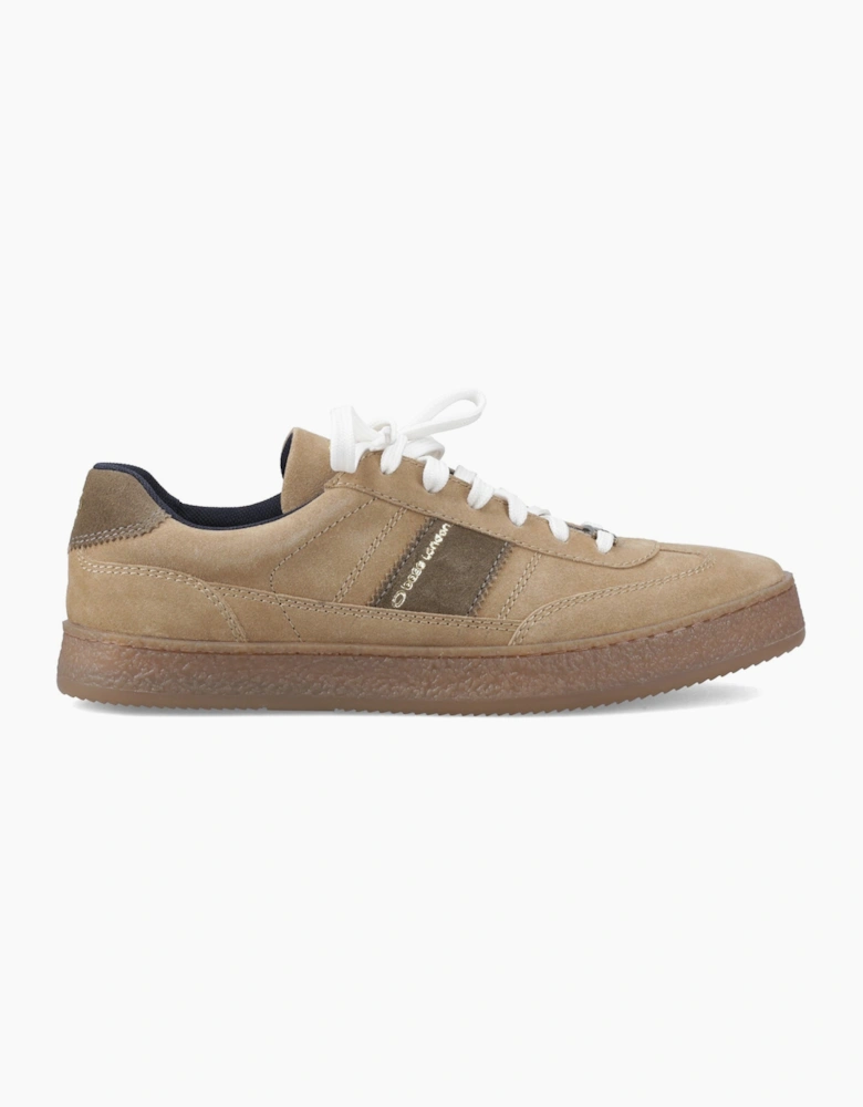 Base London BANKSY Mens Casual Trainers Camel