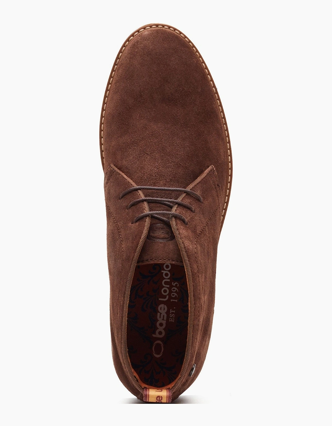 Base London CARLTON Mens Chukka Boots Brown