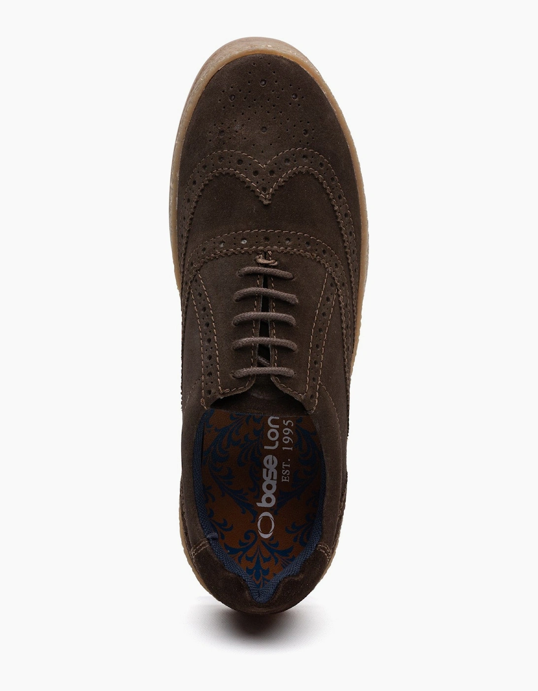 Base London CHRISTO Mens Casual Trainers Brown