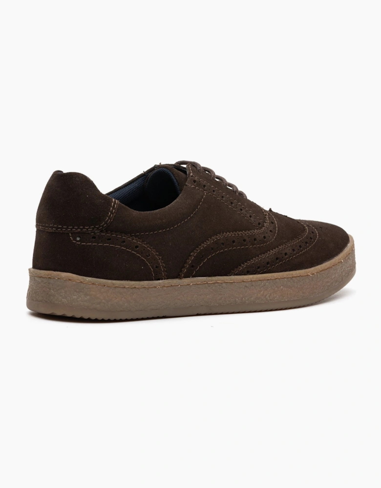 Base London CHRISTO Mens Casual Trainers Brown