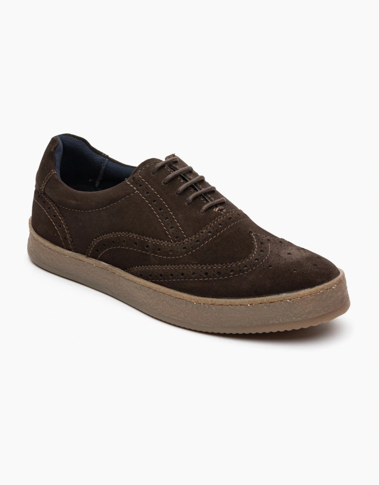Base London CHRISTO Mens Casual Trainers Brown