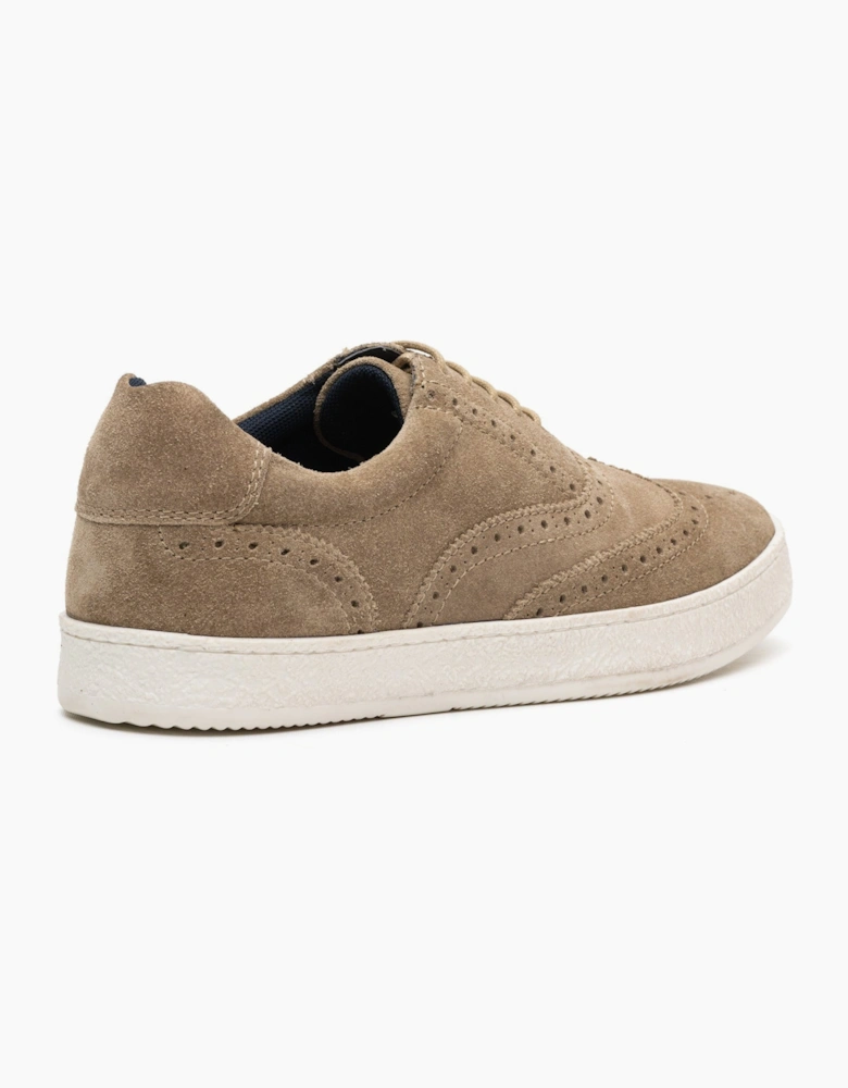 Base London CHRISTO Mens Casual Trainers Taupe