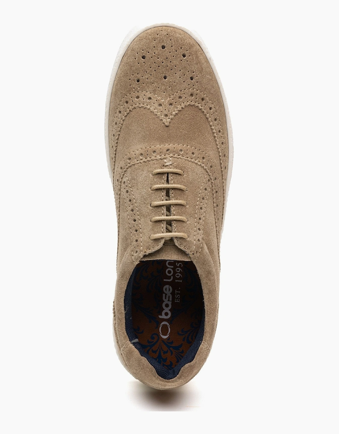 Base London CHRISTO Mens Casual Trainers Taupe