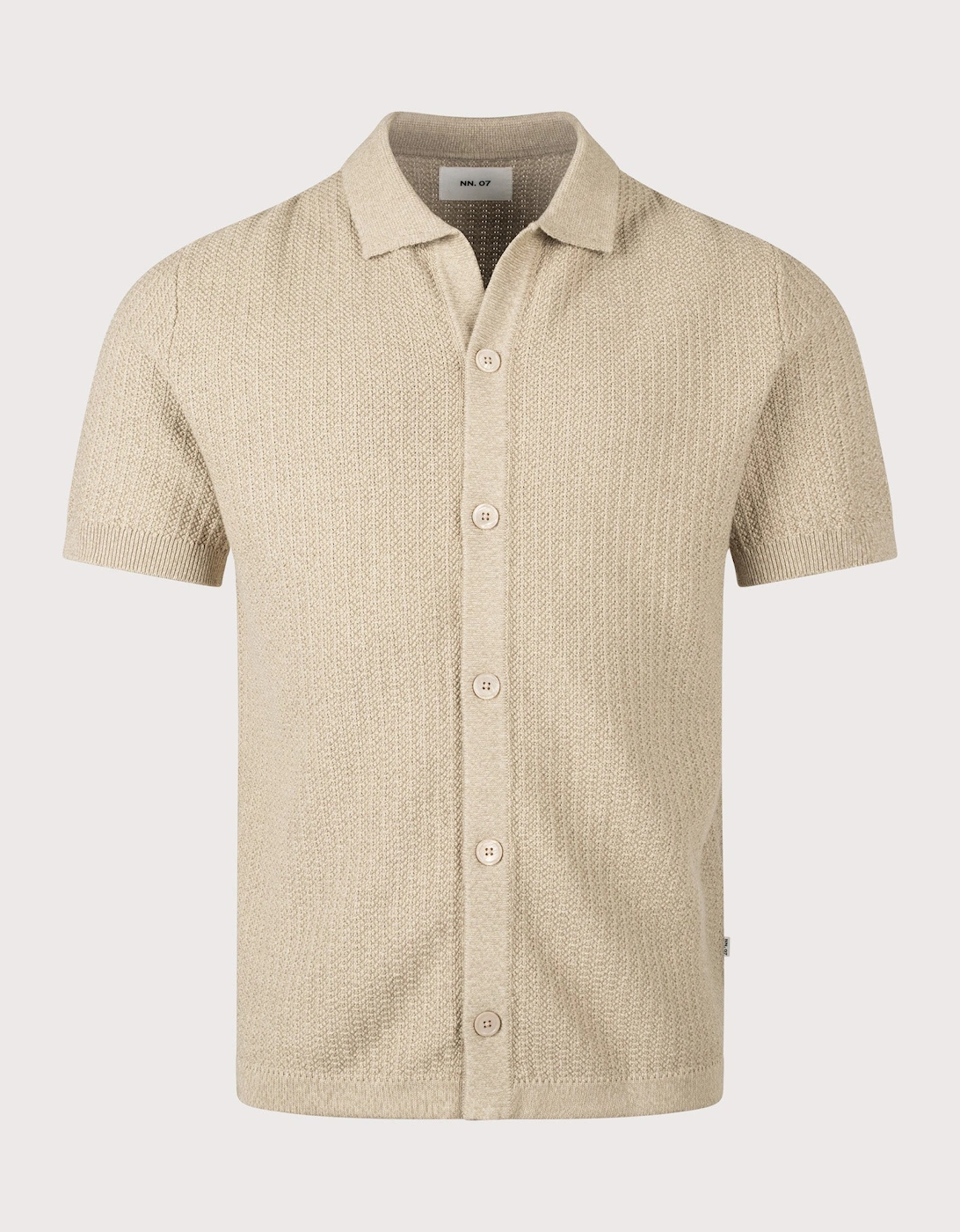 Ares knitted Short Sleeve Shirt, 5 of 4