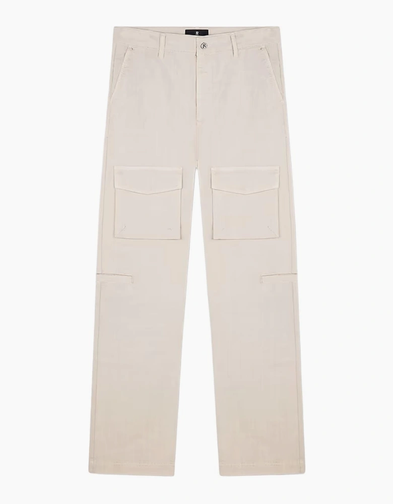 Represent Front Pocket Cargo Trousers in Champagne