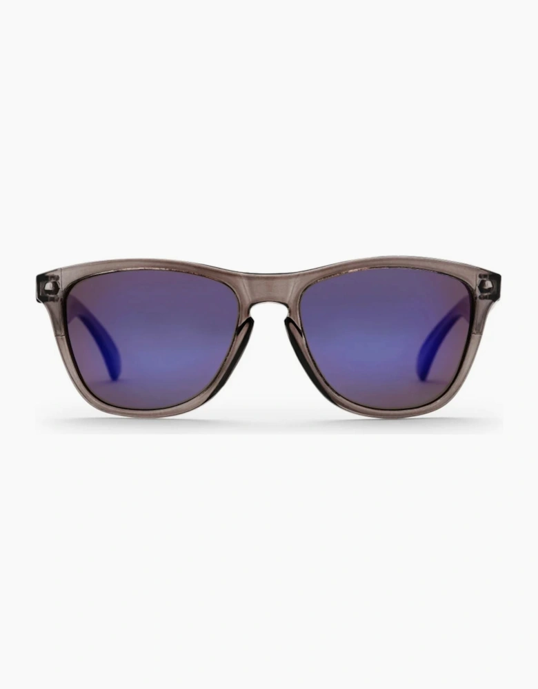 CHPO Bodhi Polarized Mirrored Sunglasses - Grey/Blue Mirror