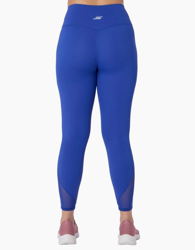 Skechers Skechers Tempo 7/8 Women's Blue Sports Leggings