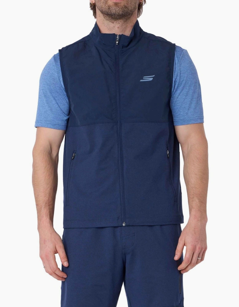 Skechers Skechers Weekend Vest Men's Blue Gilets