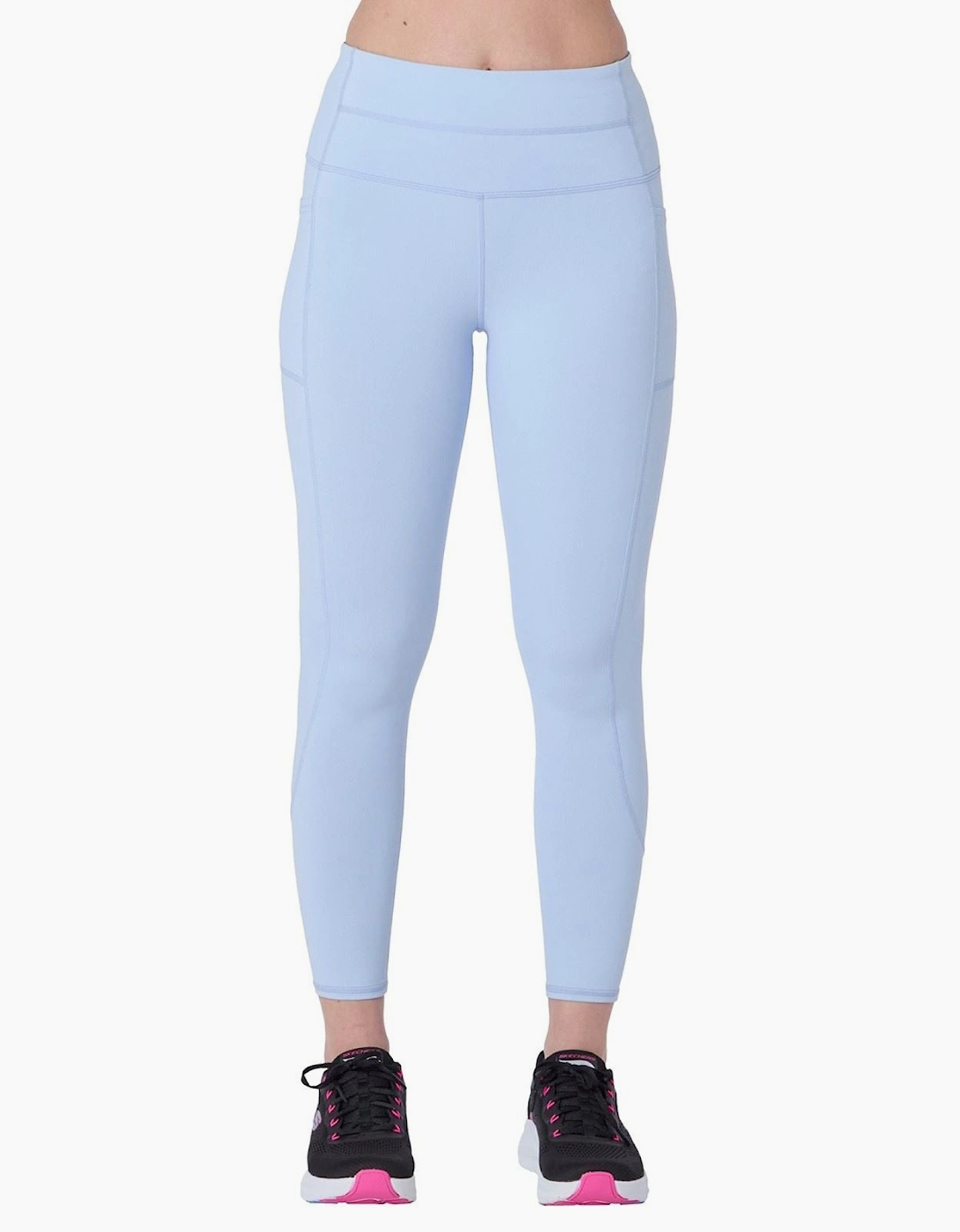 Skechers GOWALK Wear High-Waisted 7/8 Women's Blue Sports Leggings, 3 of 2