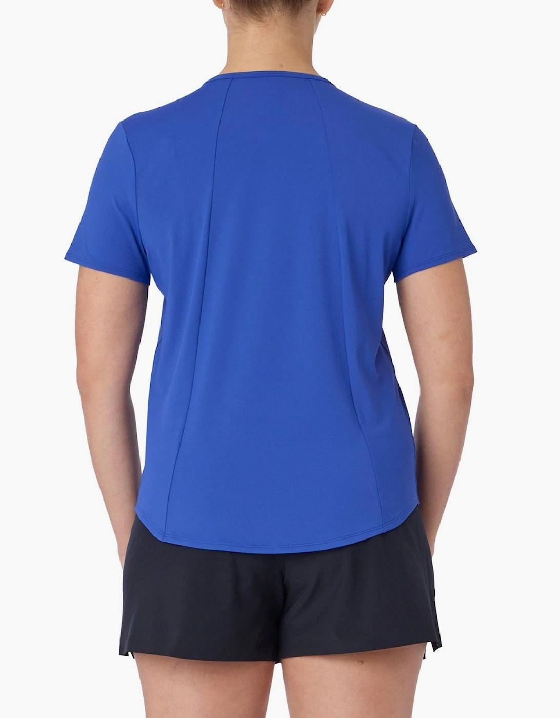 Skechers Stride Performance Tee Women's Blue Activewear T-Shirts