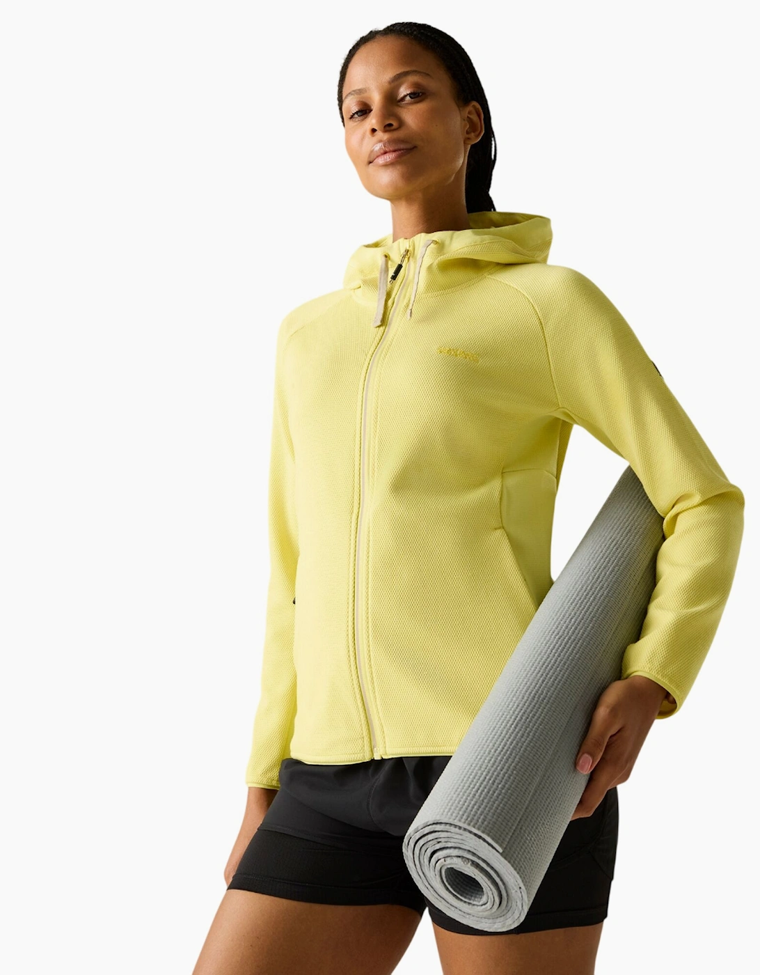 Regatta Women's Yellow / Nayna Fleece Jacket - Size 14