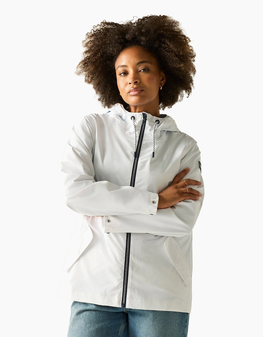 Regatta Womens/Ladies Bayletta Grid Distress Waterproof Jacket