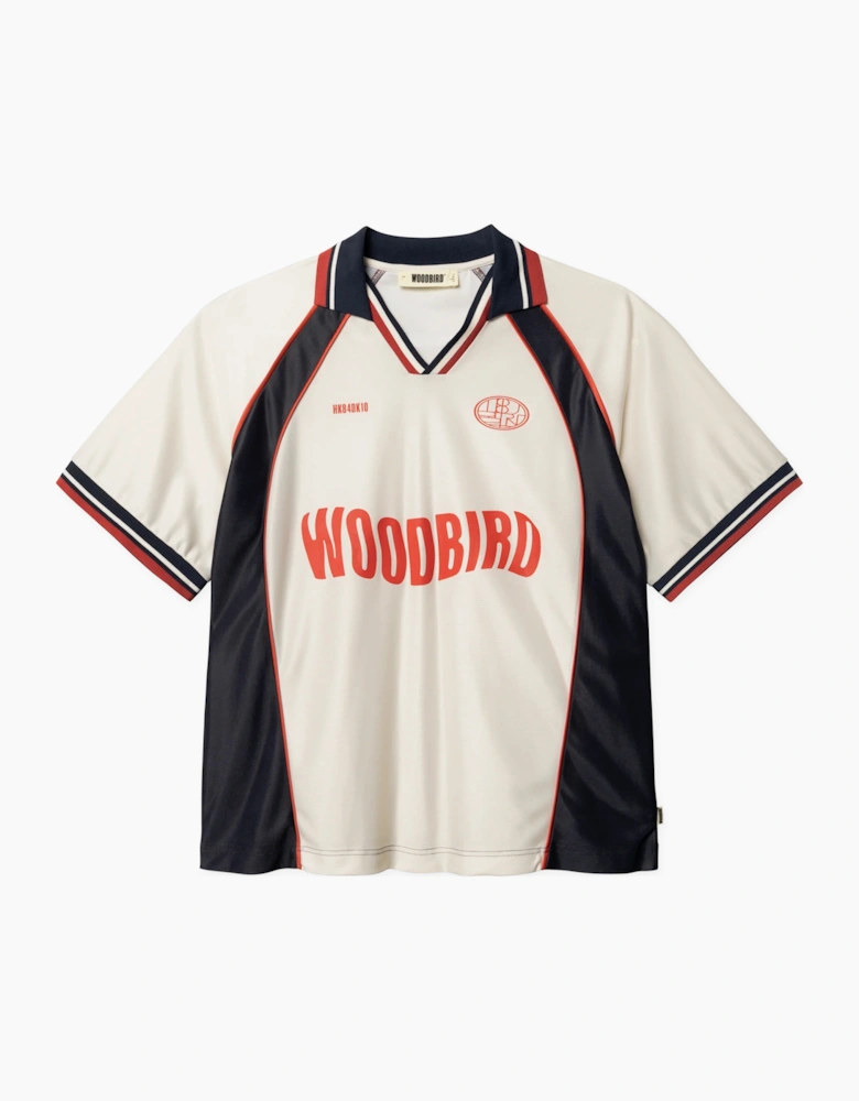 Woodbird WBTaka SS Sports Polo Off White