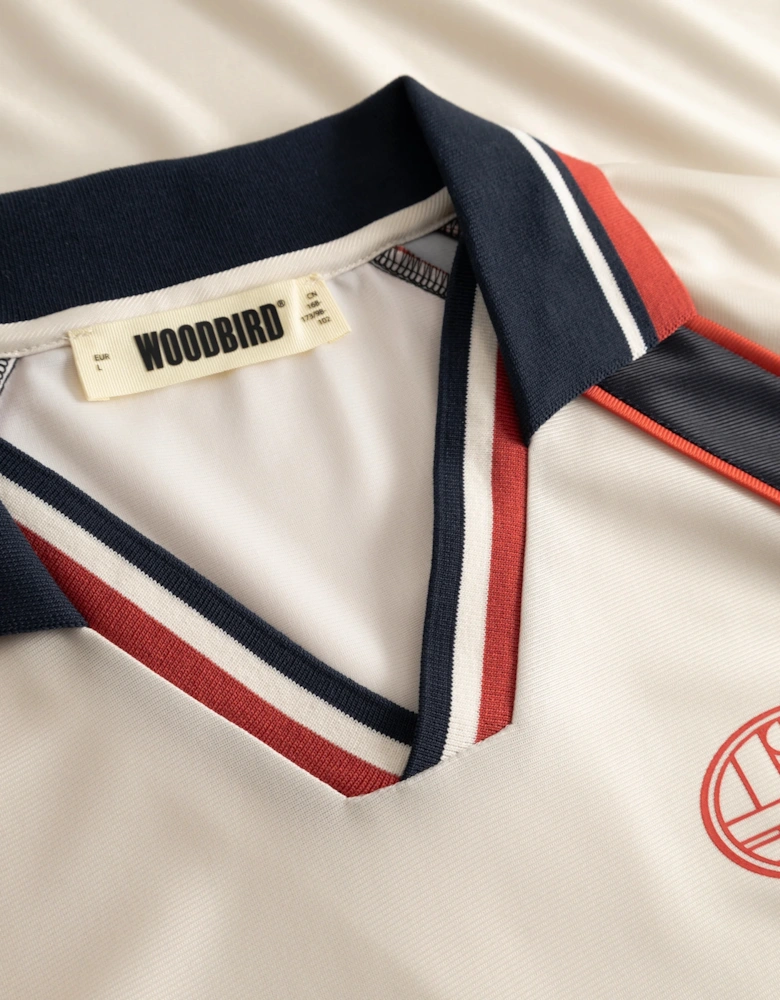 Woodbird WBTaka SS Sports Polo Off White