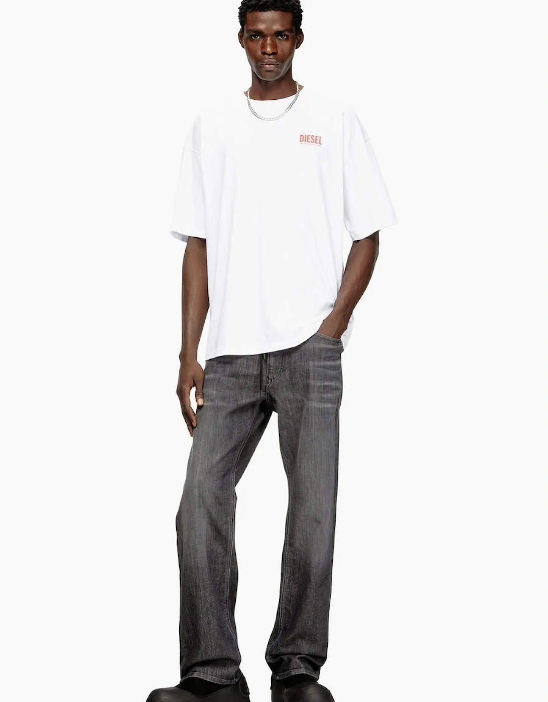 Diesel T-Boxt Bisk T-Shirt - White