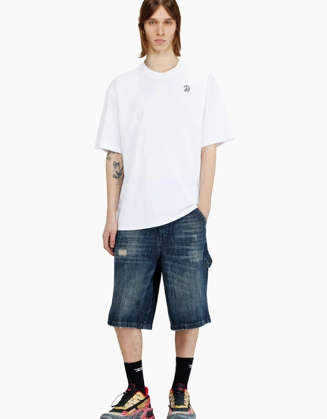 Diesel T-Boggy V2 T-Shirt - White