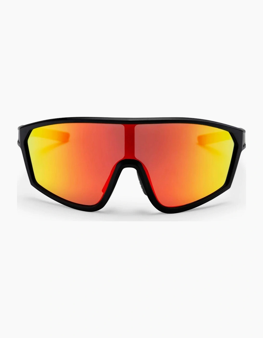 CHPO Vinfred Sports Sunglasses - Matte Black/Red Mirror