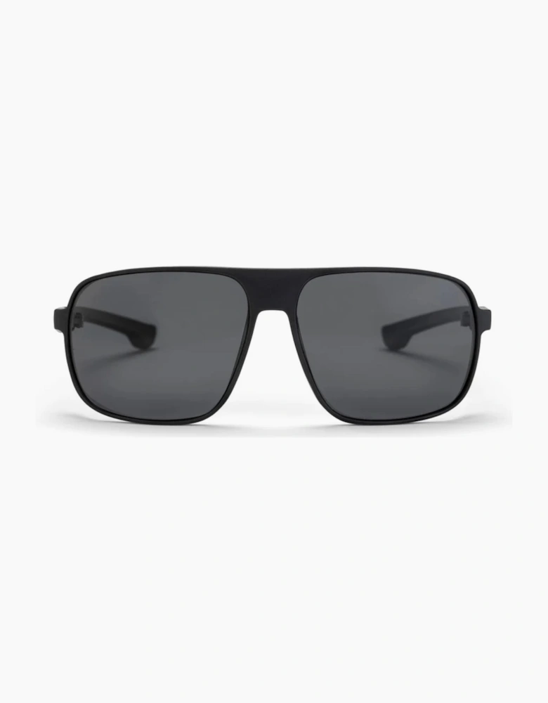 CHPO Anette Polarized Sunglasses - Matte Black/Black