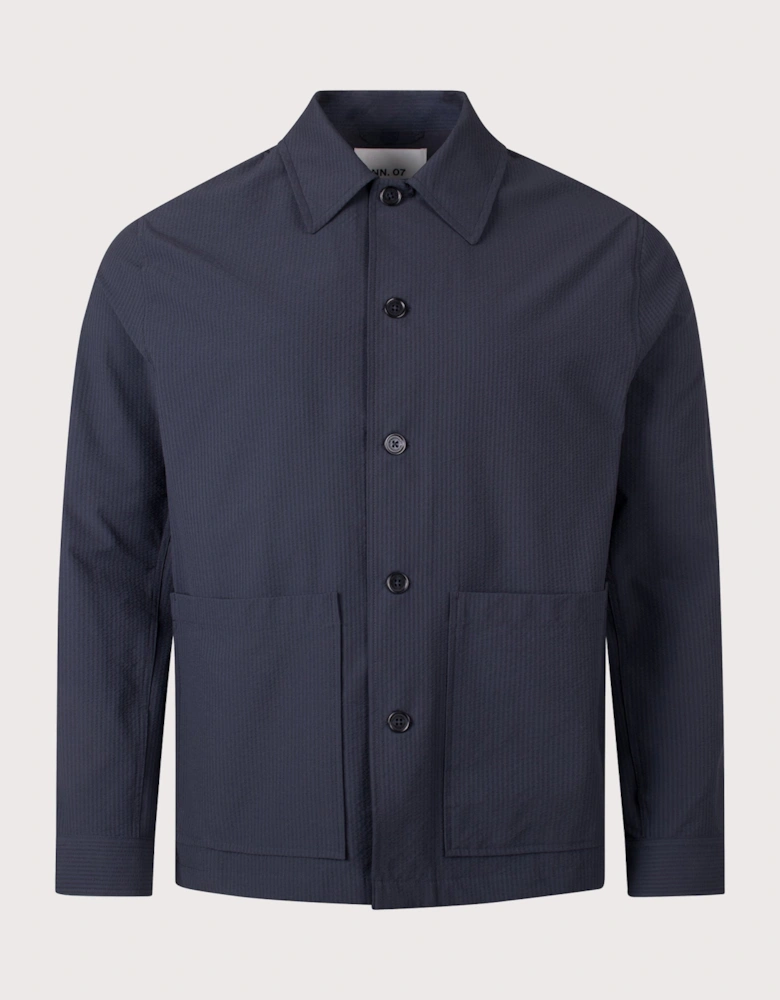 Blaze Seersucker Overshirt