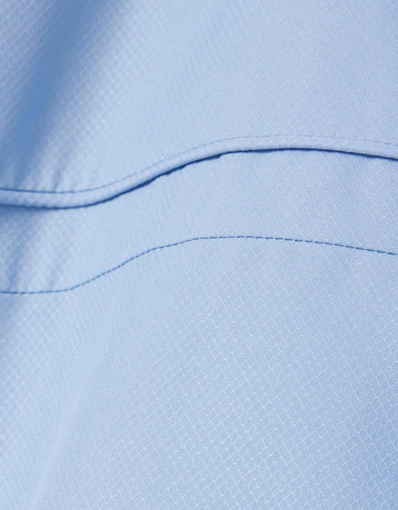 Lacoste Men's Light Blue Lacoste Zipped Hooded tracksuit Jacket