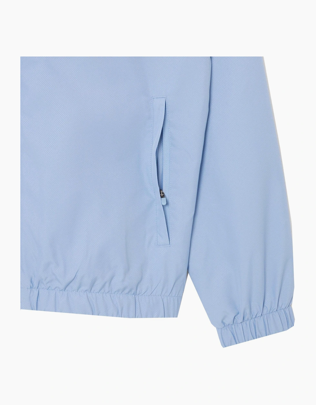 Lacoste Men's Light Blue Lacoste Zipped Hooded tracksuit Jacket