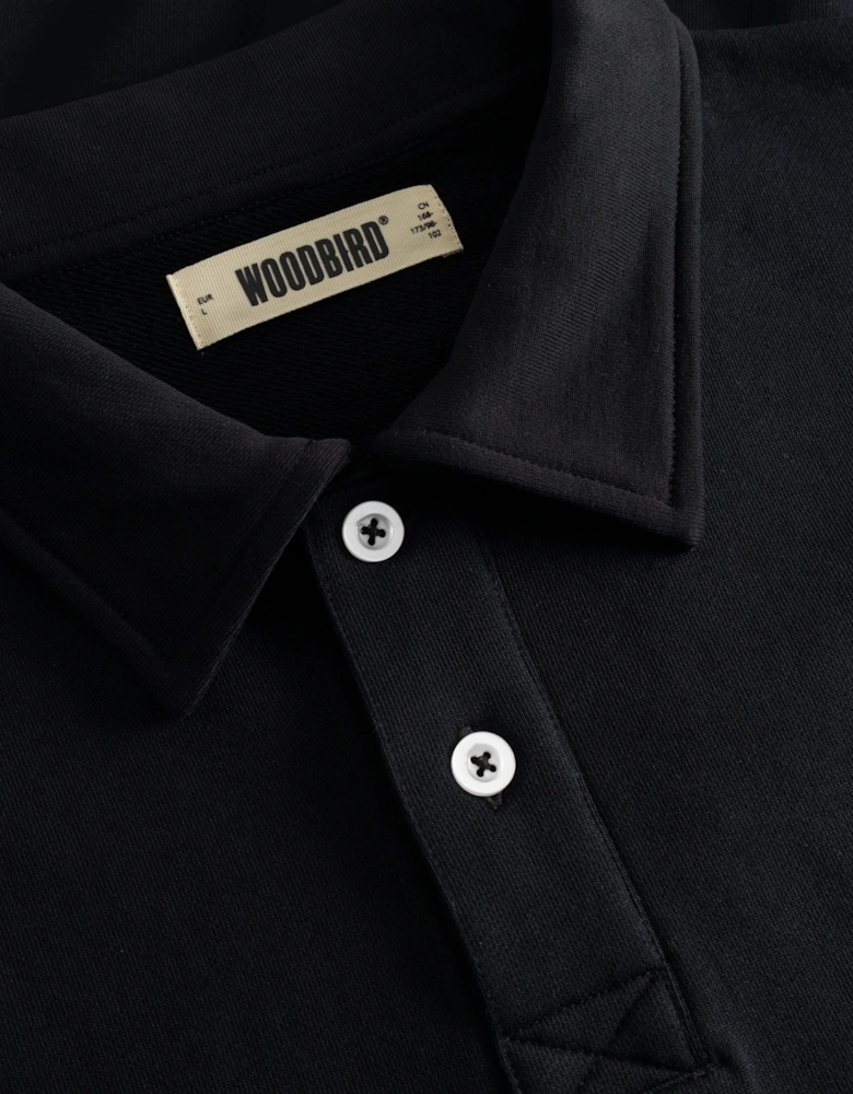 Woodbird WBLoke Sport Sweat Polo Black