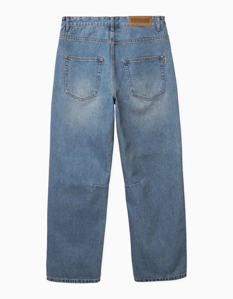 Woodbird WBRami Orig Jeans Blue Washed