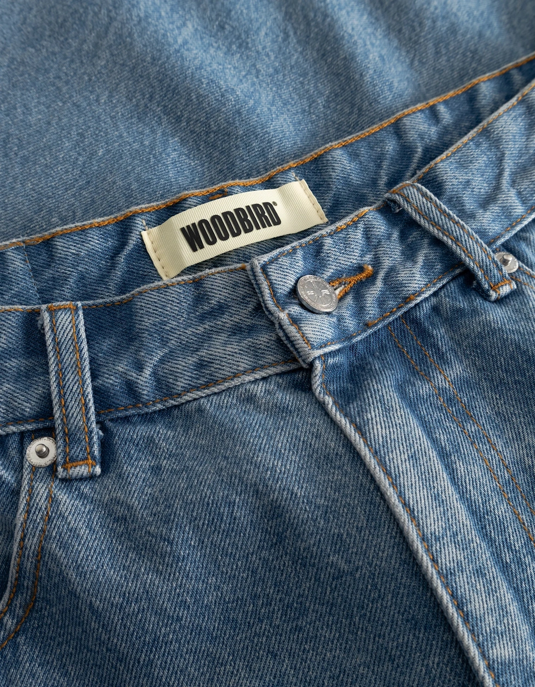 Woodbird WBRami Orig Jeans Blue Washed