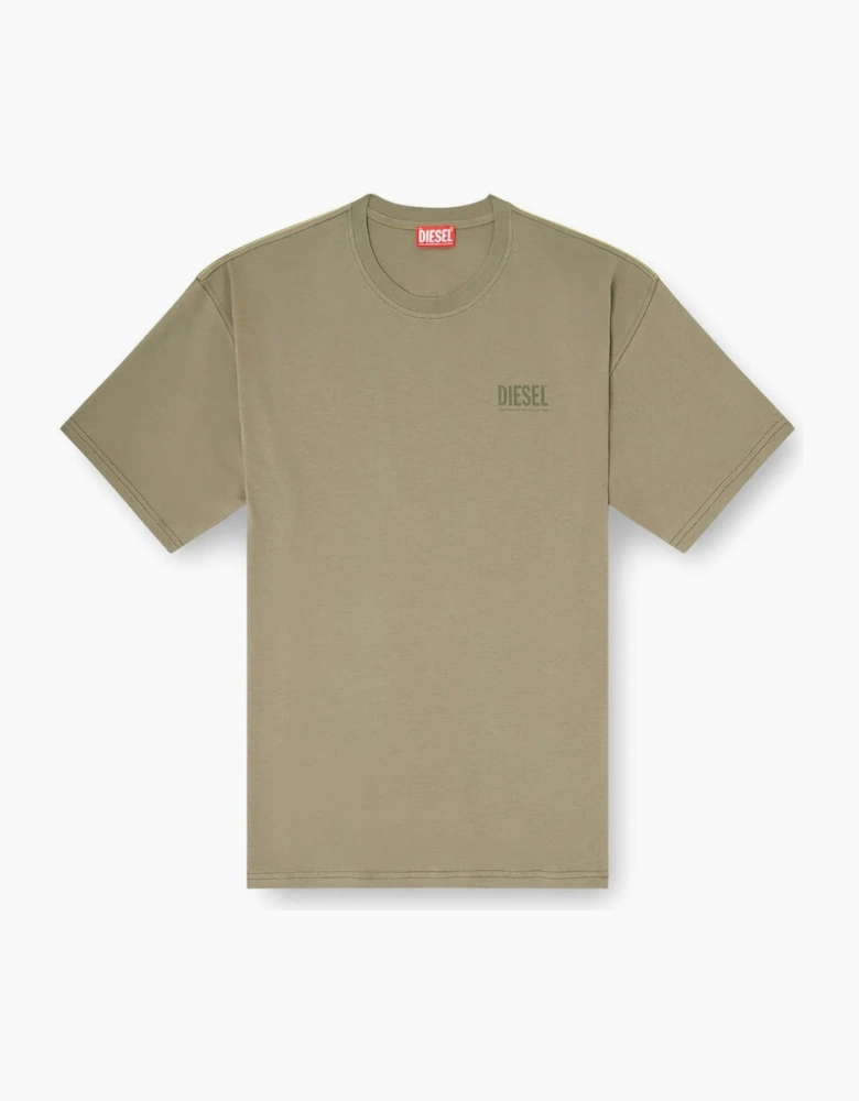 Diesel T-Boxt V8 T-Shirt - Military Green