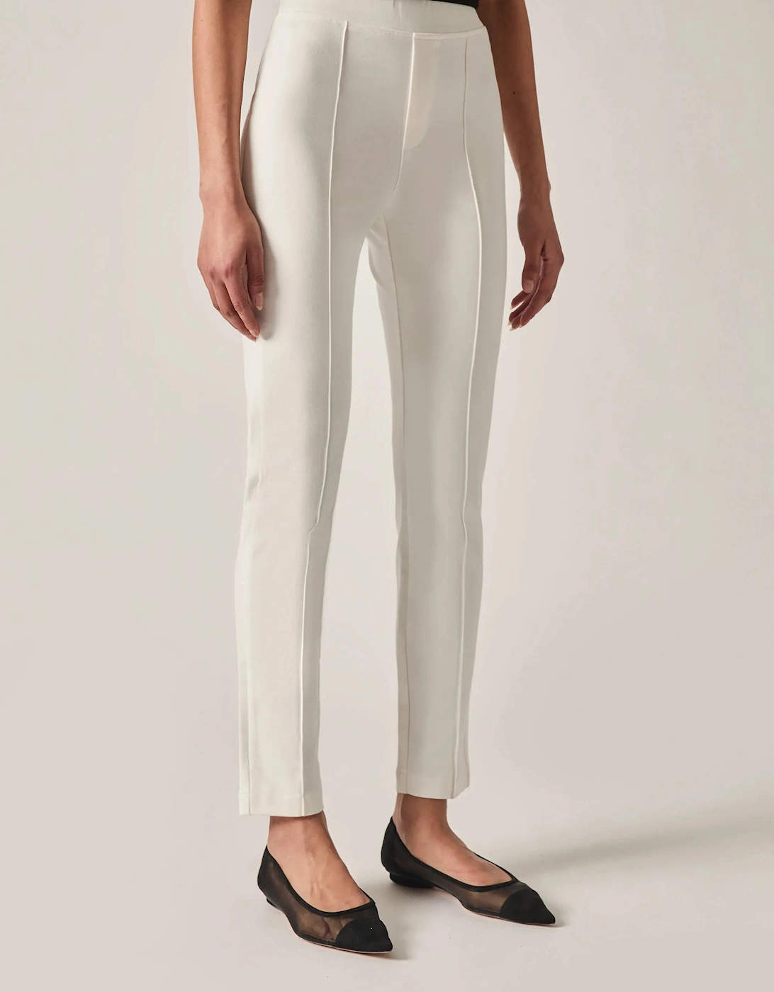 Cigarette Trousers Cream, 7 of 6