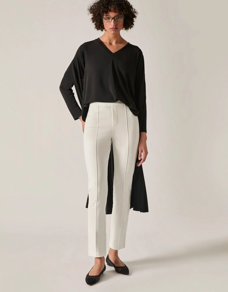 Cigarette Trousers Cream