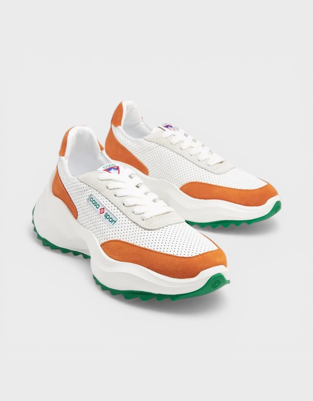 Atlantis Sneaker White Orange