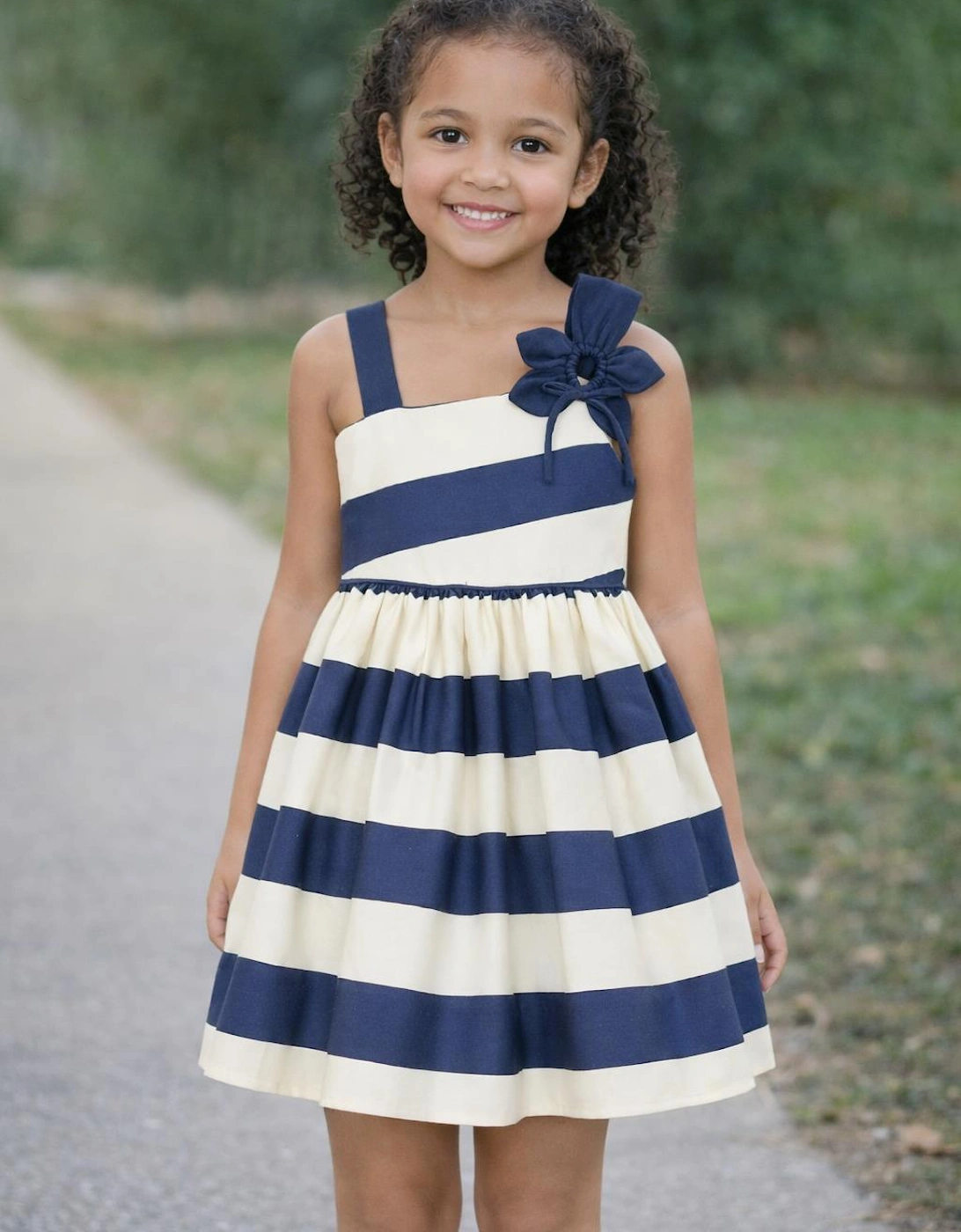 MAYORAL PORCELAIN FLOWER DRESS 3.924, 5 of 4