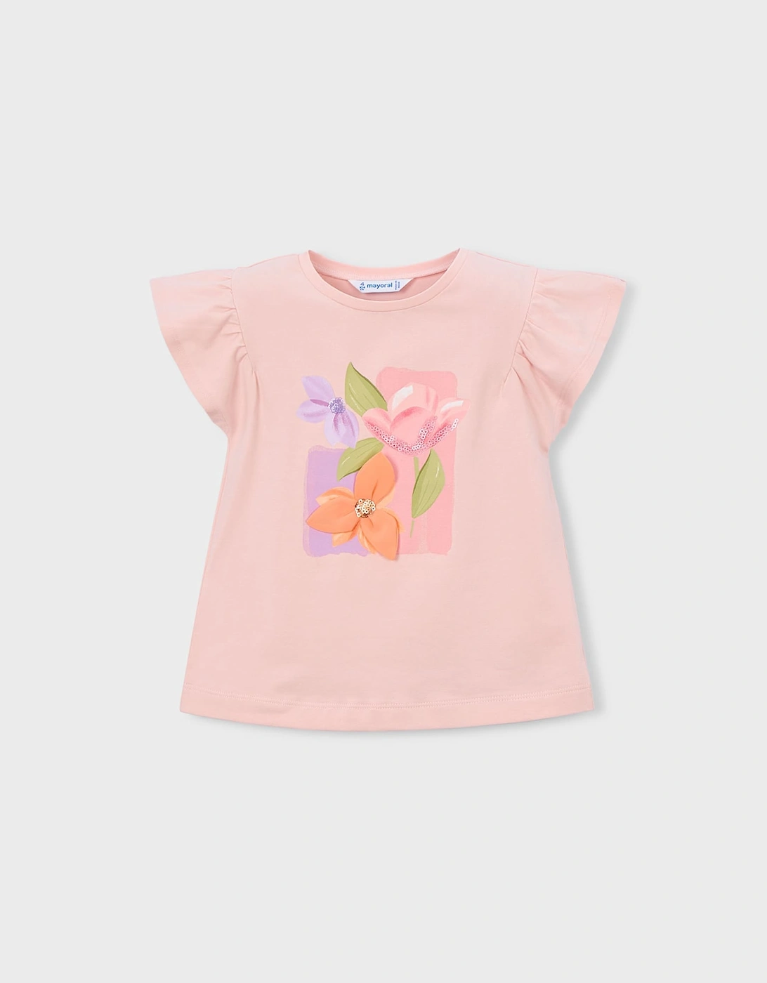 MAYORAL PINK T SHIRT & SKORT SET 3.007/3.096
