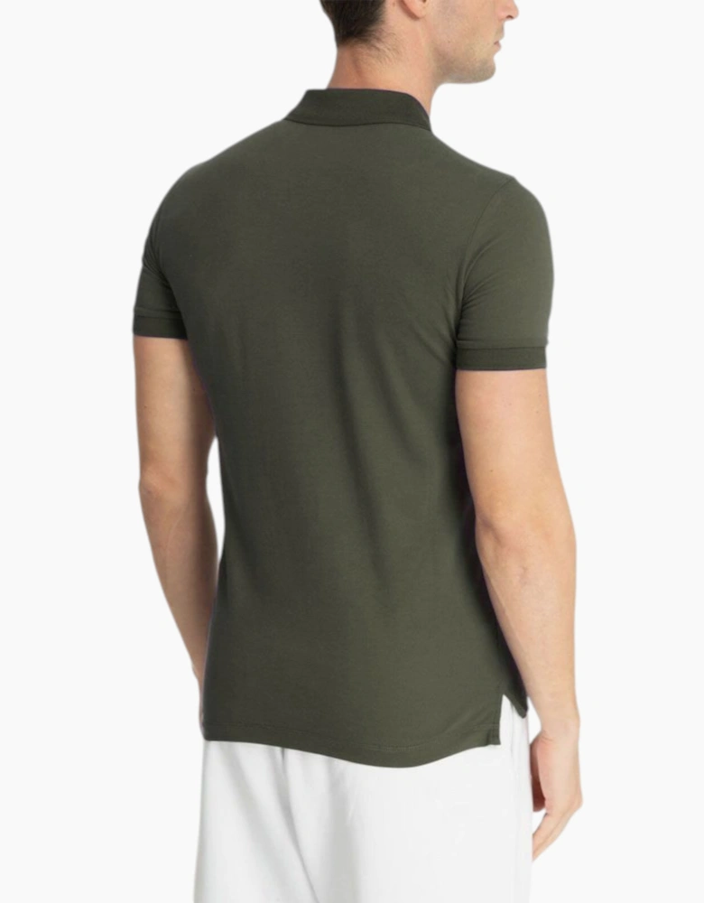 Armani Mens Polo Shirts Slim Fit Short Sleeve Cotton