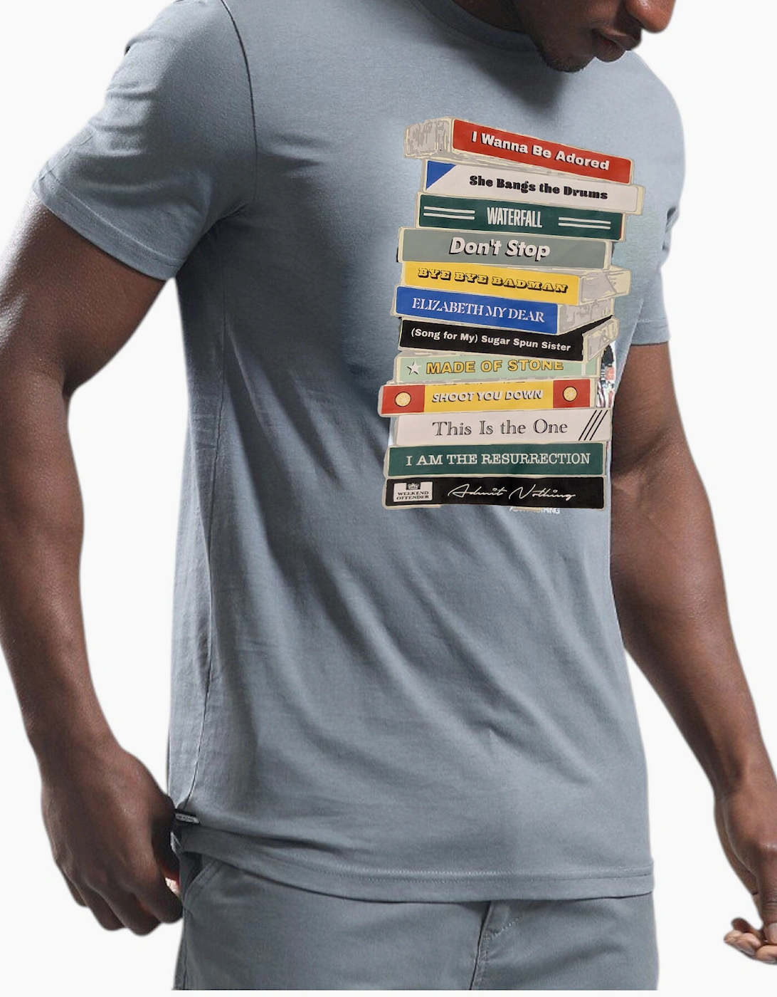 Weekend Offender Mens T Shirts Summer Short Sleeve Crew Neck Graphic Top Tee