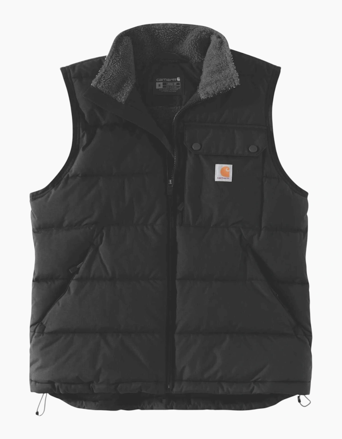 Carhartt Mens Puffer Gilets WIP Rain Defender Insulated Montana Loose Fit Vest