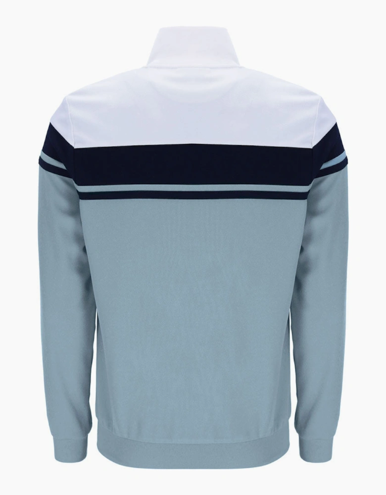 Sergio Tacchini Damarindo Track Jacket - White/Maritime Blue/Lead Grey
