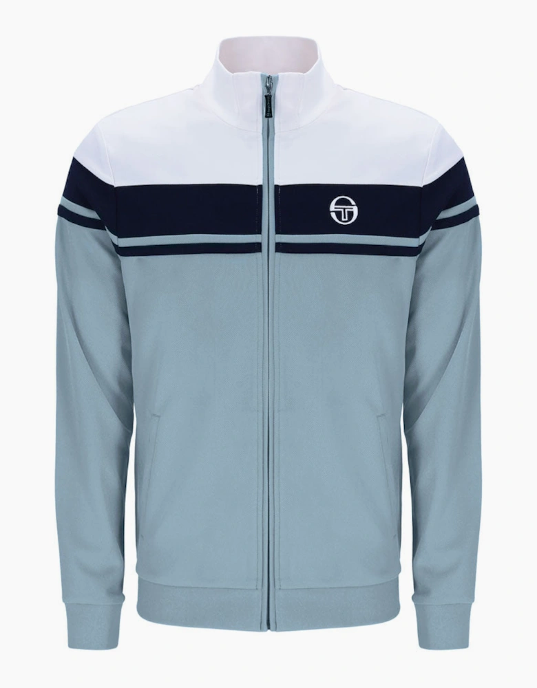 Sergio Tacchini Damarindo Track Jacket - White/Maritime Blue/Lead Grey