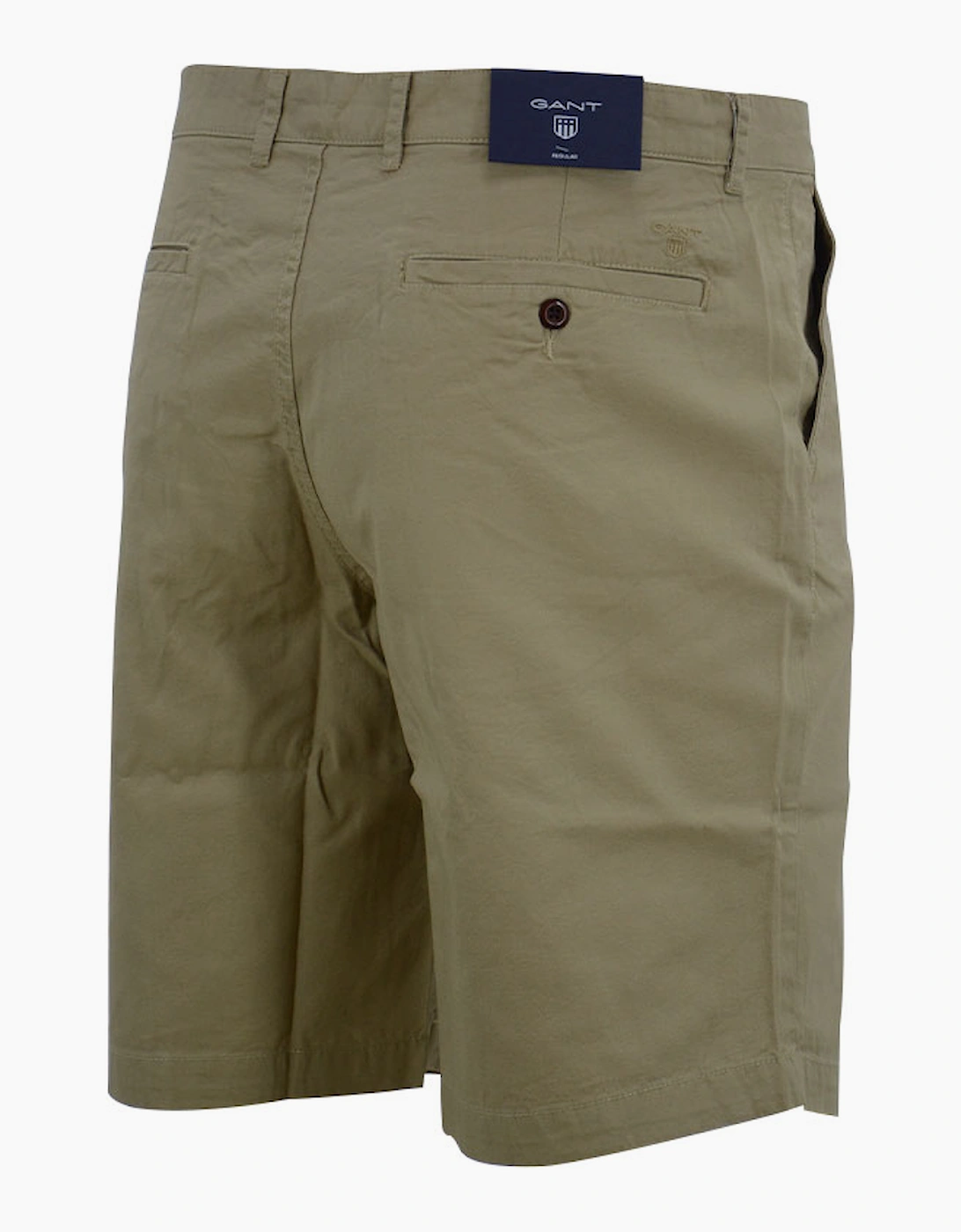 GANT Mens Chino Shorts Stretch Summer Cotton Knee Combat Casual Half Pants New