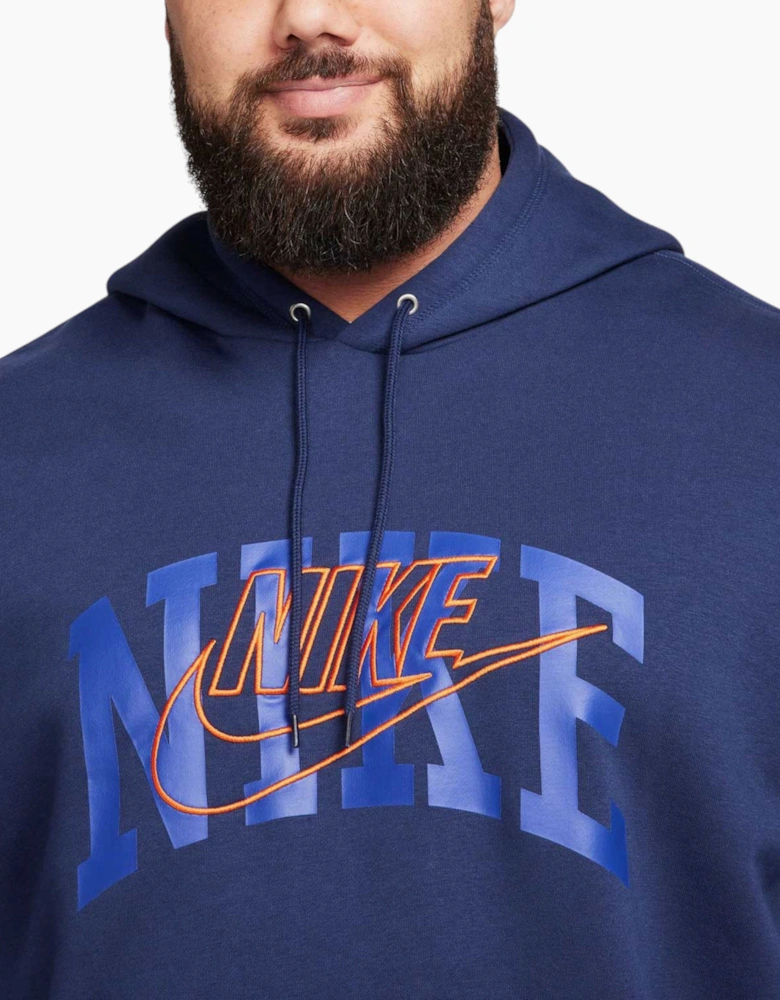 Nike Mens Hoodie Club Fleece Pullover Long Sleeve Hooded Jumper Sports Gym Top