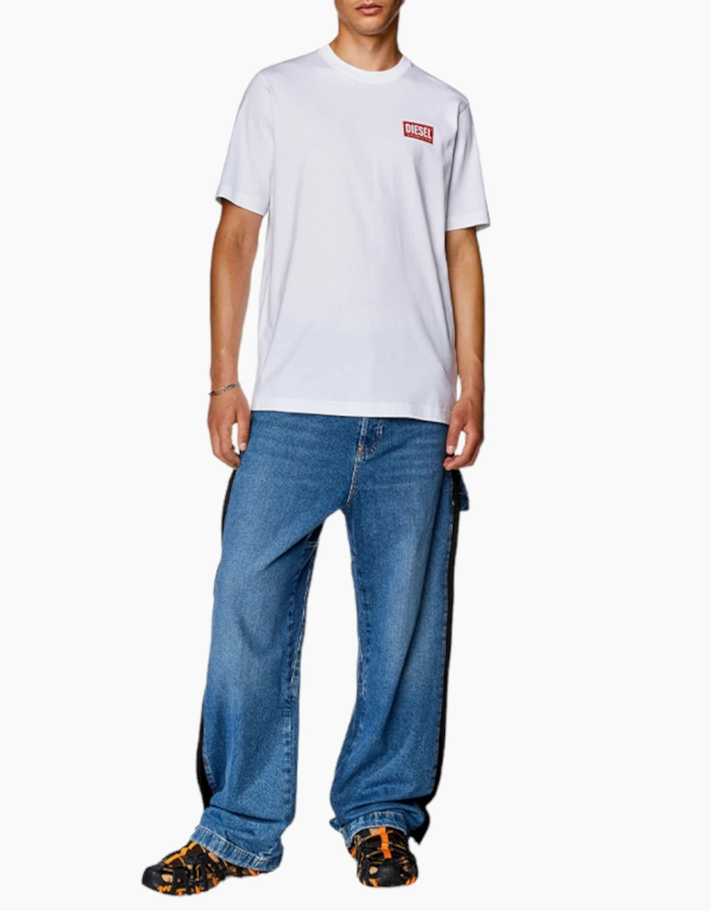 DIESEL Mens T Shirts Short Sleeve T Just Nlabel Crew Neck Soft Cotton Summer Tee