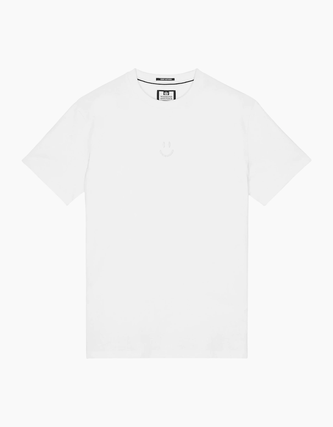 Weekend Offender Mens T Shirts Smile Graphic Crew Neck Short Sleeve Cotton Tee