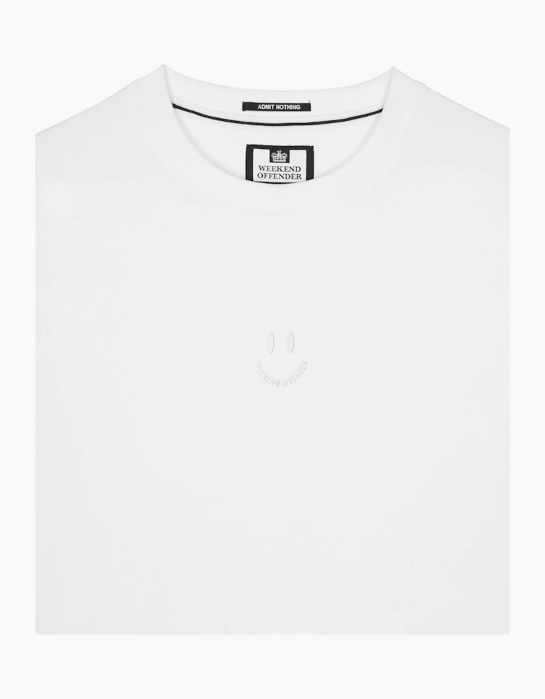 Weekend Offender Mens T Shirts Smile Graphic Crew Neck Short Sleeve Cotton Tee