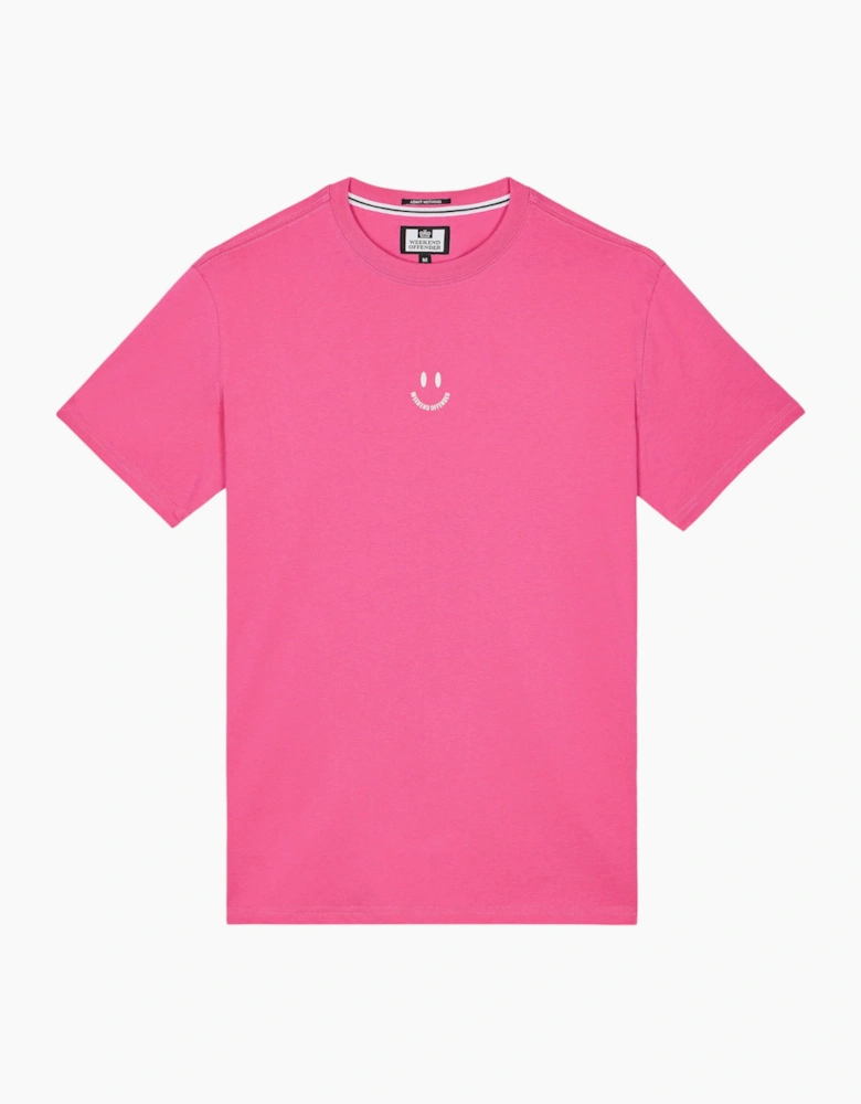 Weekend Offender Mens T Shirts Smile Graphic Crew Neck Short Sleeve Cotton Tee