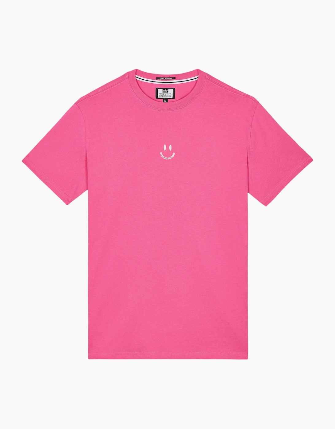 Weekend Offender Mens T Shirts Smile Graphic Crew Neck Short Sleeve Cotton Tee
