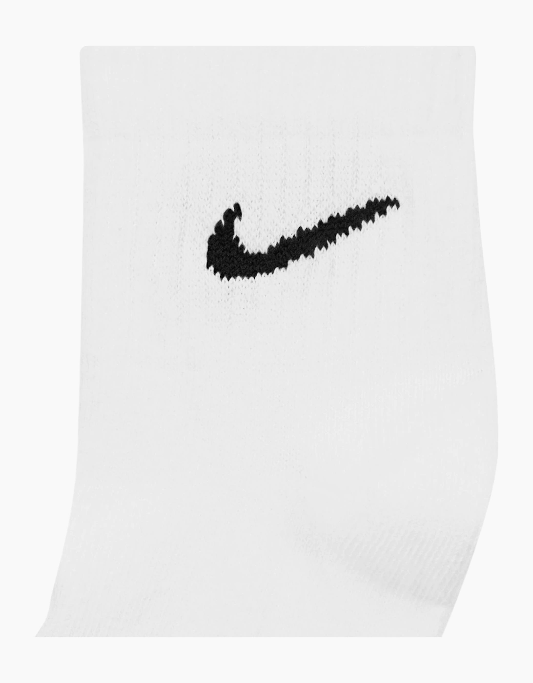 Nike SX7677 Mens Ankle Socks Lightweight Everyday Cushioned Low Cut Socks 3 Pack