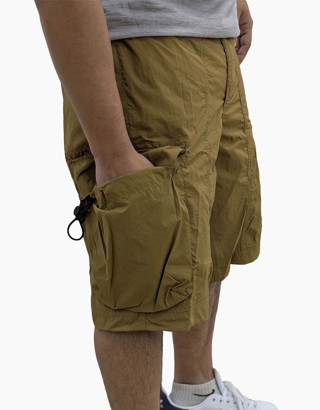 TIMBERLAND Mens Cargo Shorts Elasticated Summer Casual Quick Dry Beach Shorts