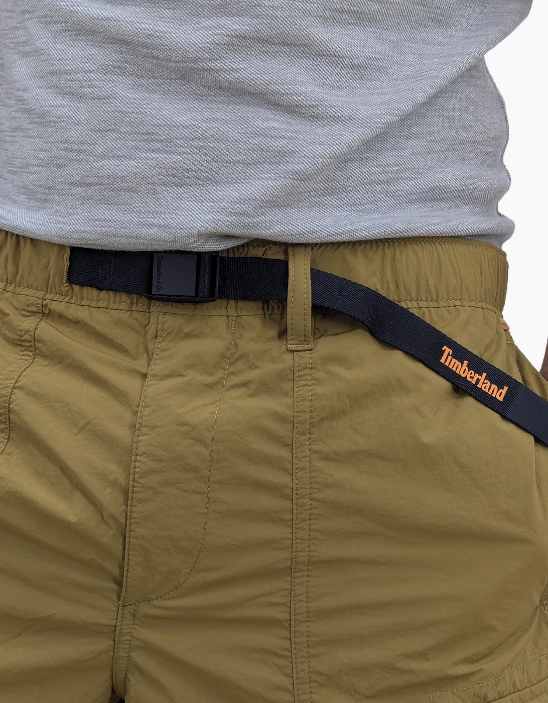 TIMBERLAND Mens Cargo Shorts Elasticated Summer Casual Quick Dry Beach Shorts