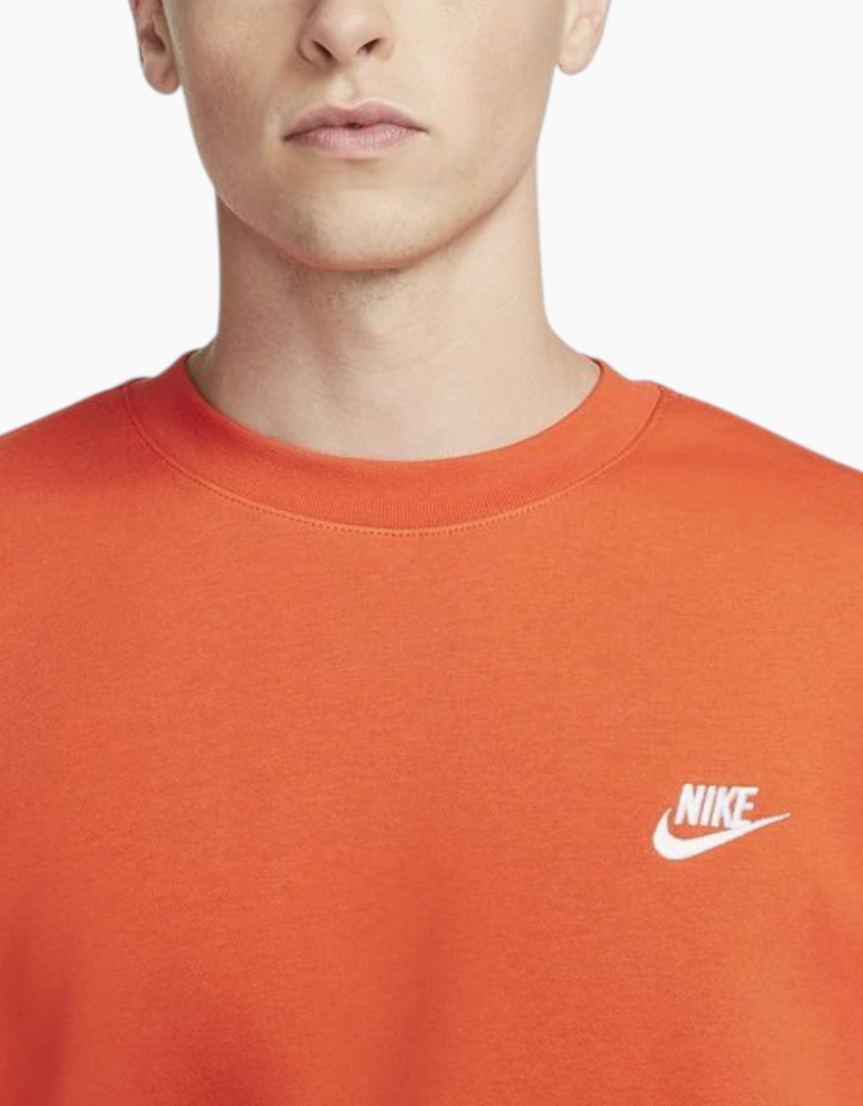 NIKE BV2662 Sportswear Club Fleece Men's Crew Relax Fit Sweatshirt